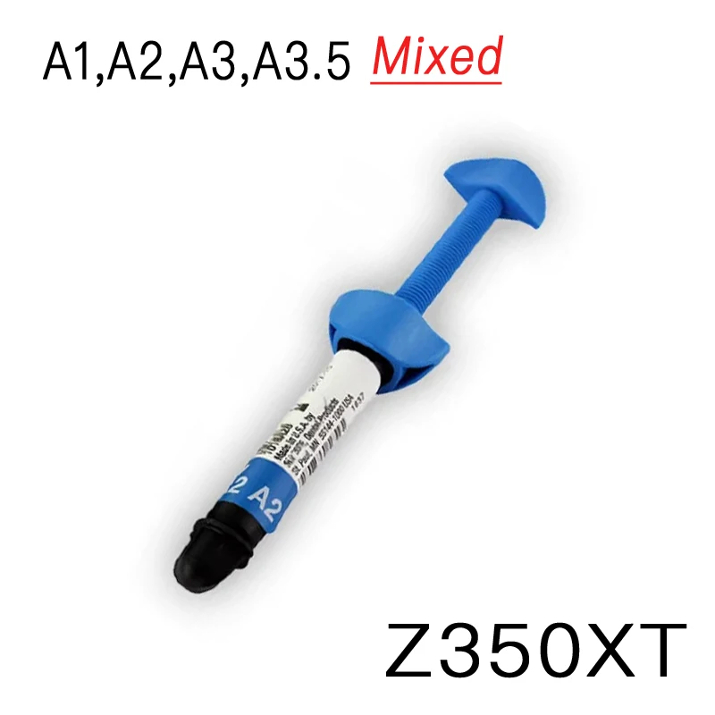 Dental Solid Resin Syringe Instruments Z250 350XT Composite Resin Oral Cavity Care Repair Conflict Material Dentistry Supplie
Dental Solid Resin Syringe Instruments Z250 350XT Composite Resin Oral Cavity Care Repair Conflict Material Dentistry Supplie