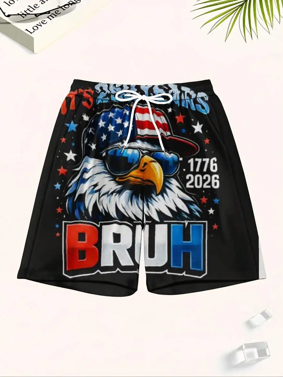 Patriotic Beach Shorts For Men With Eagle Sunglasses Hat 1776 2026 Bruh Design
Patriotic Beach Shorts For Men With Eagle Sunglasses Hat 1776 2026 Bruh Design