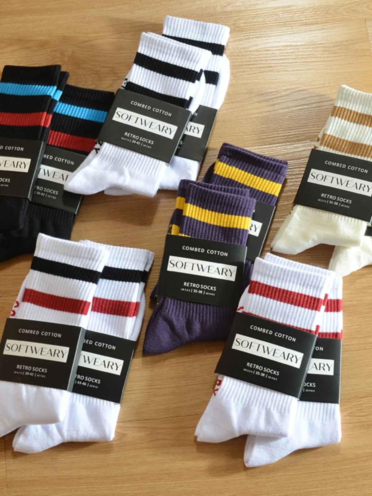 Faionable Casual Sport Sos Breathable Color Blo Mid-Calf Cotton Sos Running Sos for Men And Women Comfortable All Y...
Faionable Casual Sport Sos Breathable Color Blo Mid-Calf Cotton Sos Running Sos for Men And Women Comfortable All Y...