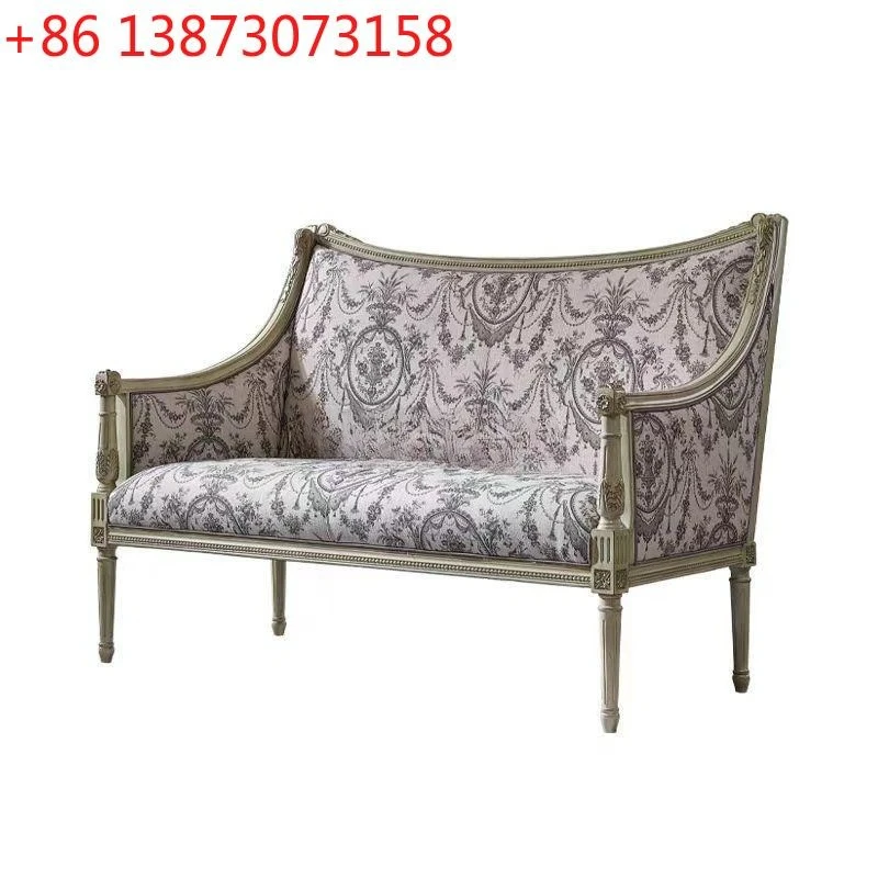*French retro solid wood sofa American simple soft bag fabric sofa
*French retro solid wood sofa American simple soft bag fabric sofa