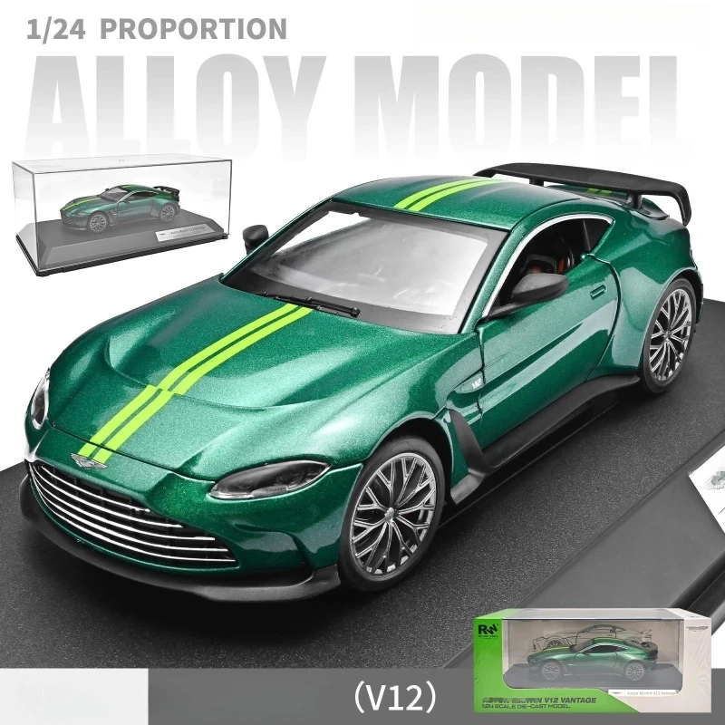 1:24 V12 Vantage Sports Car Alloy Diecast Car Model Hobby Limited Collect Ornaments Children's Holiday Gift Toys
1:24 V12 Vantage Sports Car Alloy Diecast Car Model Hobby Limited Collect Ornaments Children's Holiday Gift Toys
