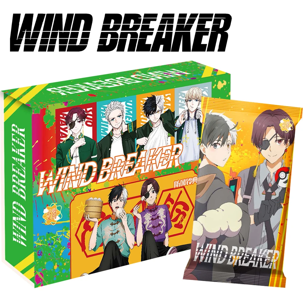 Wind Breaker Anime Trading Cards Booster Box - Official Sakura Haruka Suo Hayato Collectible Cards with Holo Foil Rare Character
Wind Breaker Anime Trading Cards Booster Box - Official Sakura Haruka Suo Hayato Collectible Cards with Holo Foil Rare Character