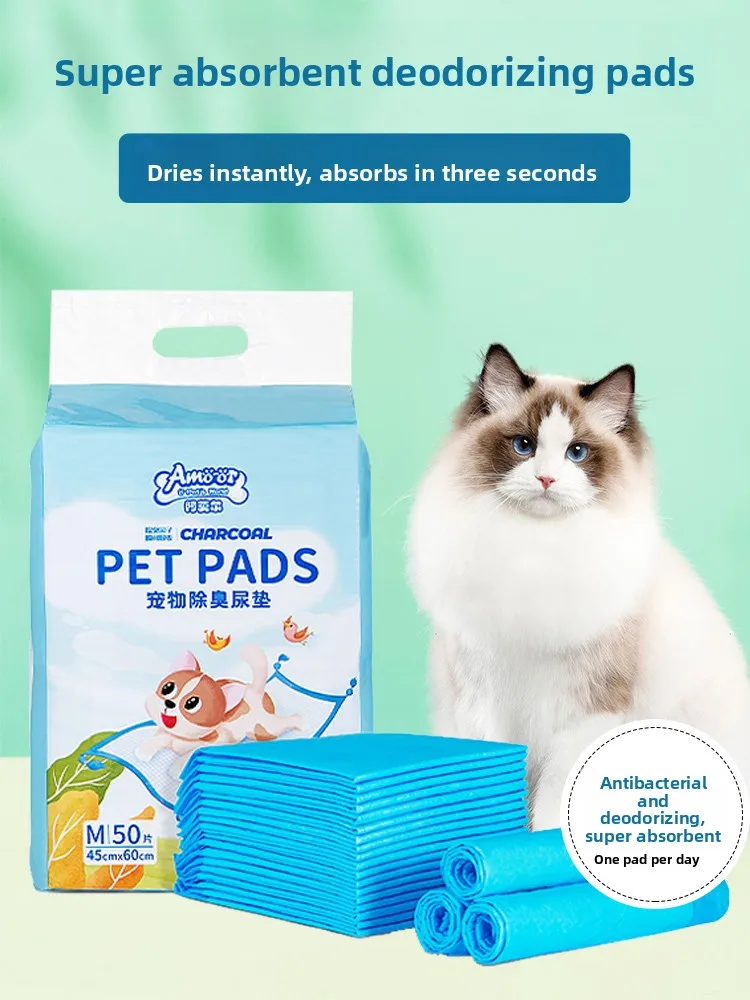Thickened Diapers Pet Supplies for Kittens Urinal Mat Use Dog And Rabbit Training Pads Absorbent Disposable Pads
Thickened Diapers Pet Supplies for Kittens Urinal Mat Use Dog And Rabbit Training Pads Absorbent Disposable Pads