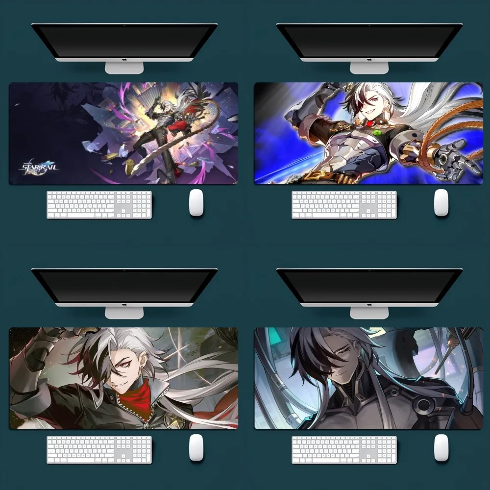 Honkai Star Rail Cool Boothill Mousepad Office Small Large PC Computer Keyboard Mouse Game Rubber Anti-Slip Mice Mat Big
Honkai Star Rail Cool Boothill Mousepad Office Small Large PC Computer Keyboard Mouse Game Rubber Anti-Slip Mice Mat Big