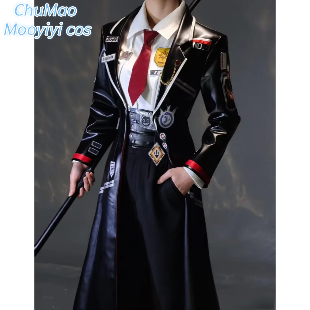 Newly Game Limbus Don Quixote Cosplay Costume Halloween Christmas Shirt+leather jacket+waistband+tie+pants Chumao Mooyiyi Cos
Newly Game Limbus Don Quixote Cosplay Costume Halloween Christmas Shirt+leather jacket+waistband+tie+pants Chumao Mooyiyi Cos