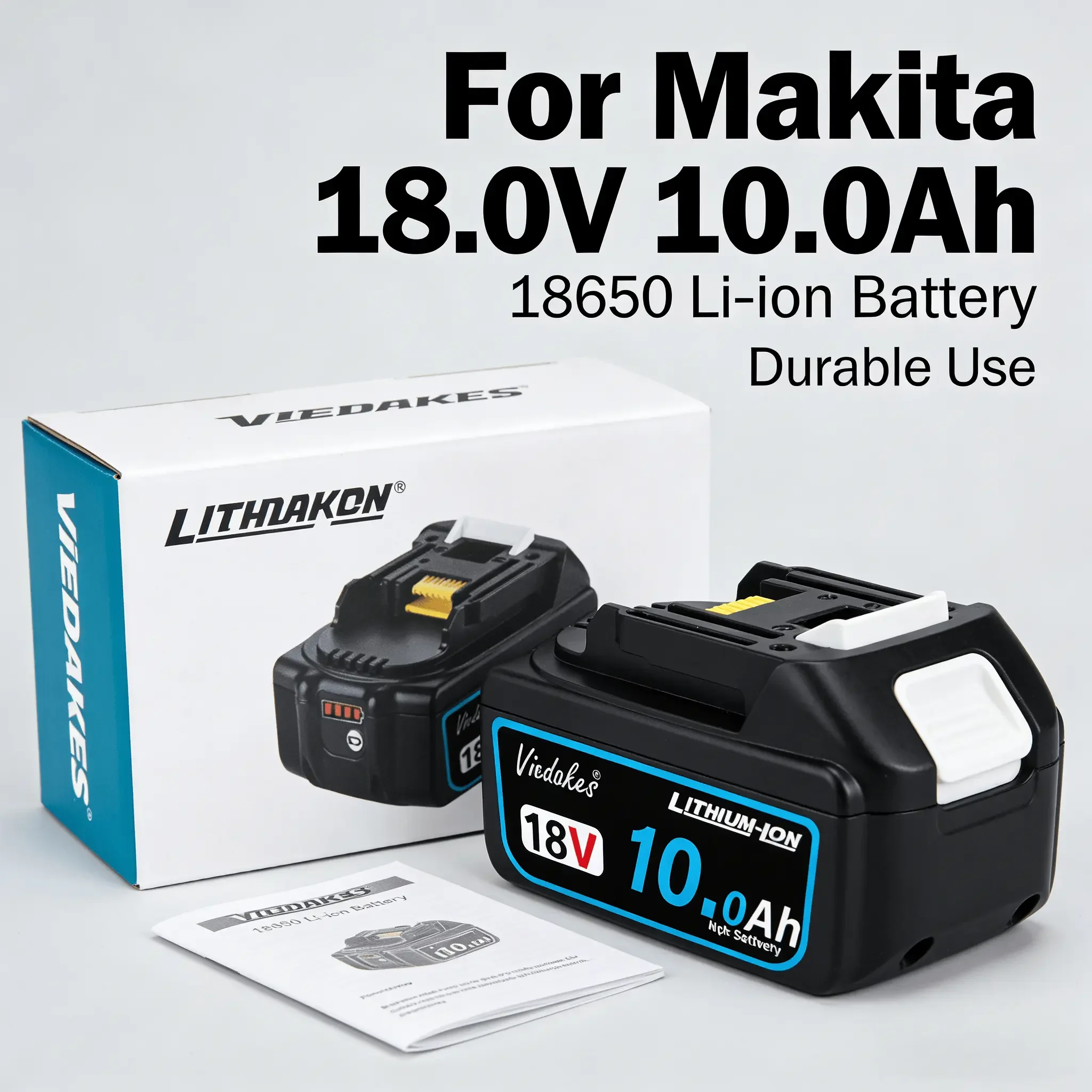 Trending|Akumulator for Makita 18v battery|12Ah Stable Discharge|Li-ion Battery|For Makita 18V Impact Driver Sander Site Tools
Trending|Akumulator for Makita 18v battery|12Ah Stable Discharge|Li-ion Battery|For Makita 18V Impact Driver Sander Site Tools