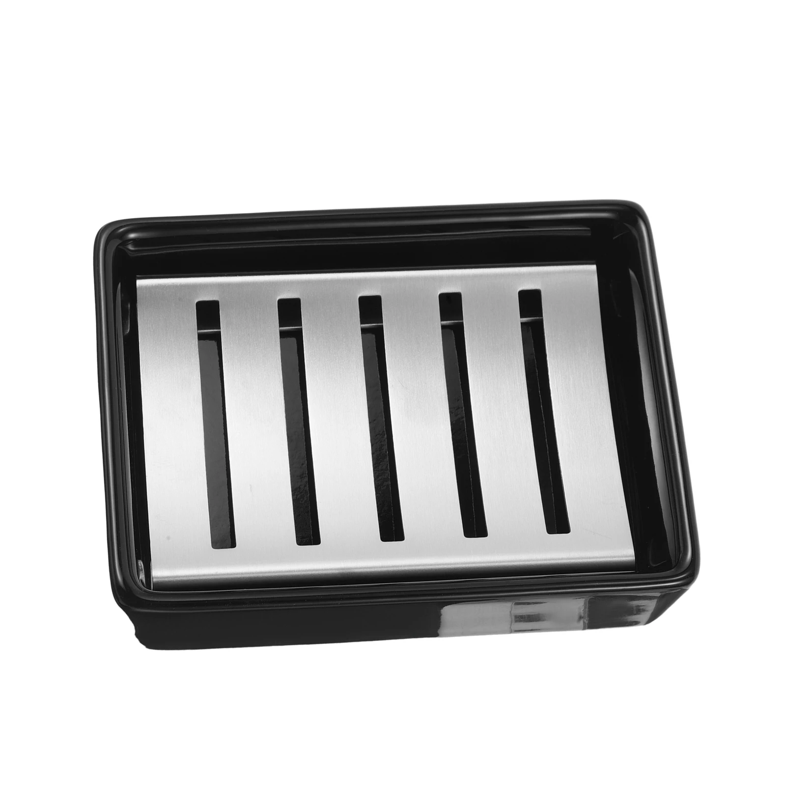 Stainless Steel Soap Dish Rectangular Double Layer Ceramic Tray Bathroom Sink Organizer Self Draining Soap Dish Bathroom
Stainless Steel Soap Dish Rectangular Double Layer Ceramic Tray Bathroom Sink Organizer Self Draining Soap Dish Bathroom