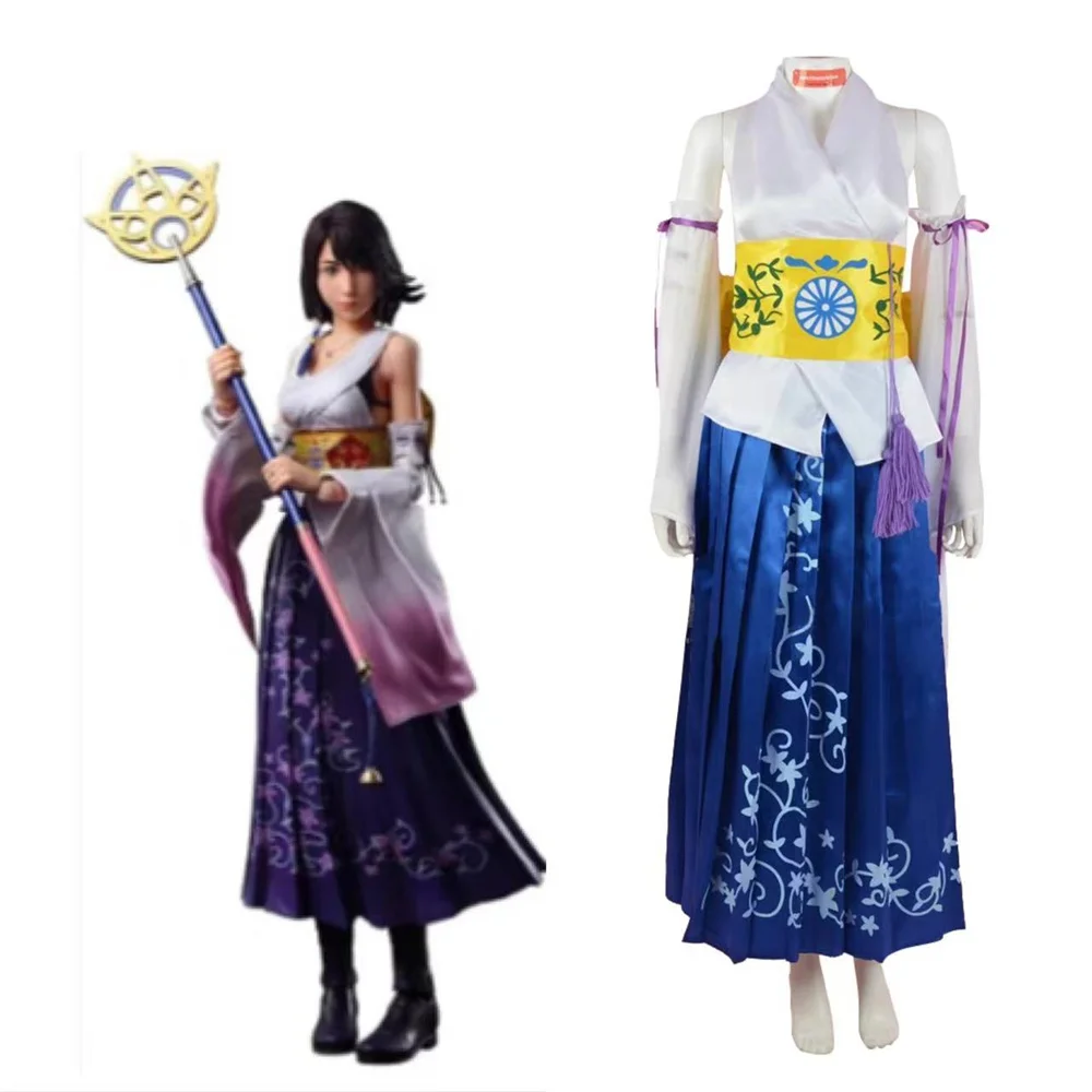 Game FF Yuna Cosplay Costume Women's Sexy Dress Suit Halloween Carnival Party Outfits
Game FF Yuna Cosplay Costume Women's Sexy Dress Suit Halloween Carnival Party Outfits