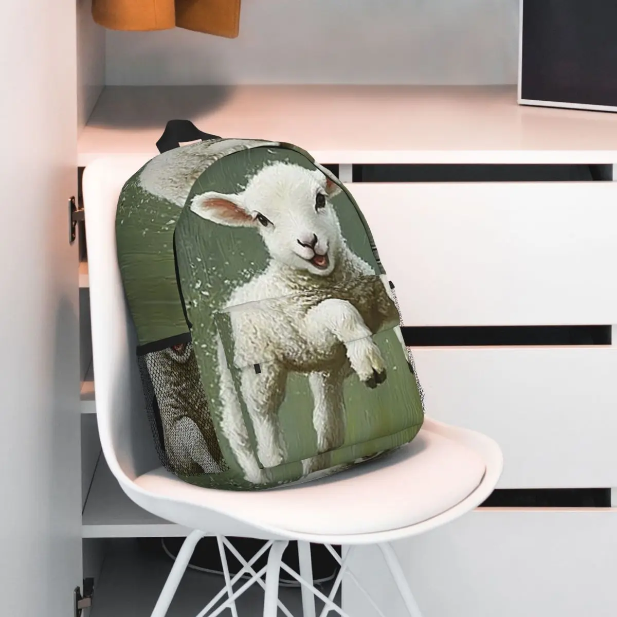 Vintage Goat Themed Backpack Student BookBag Children School Bag Laptop Shoulder Bags for Men Women
Vintage Goat Themed Backpack Student BookBag Children School Bag Laptop Shoulder Bags for Men Women