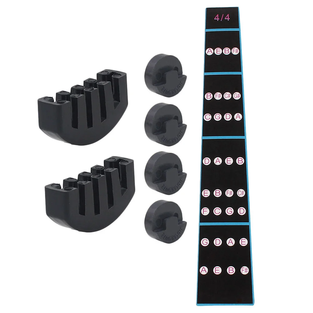 Violin Accessories Set Accessory Fretboard Stickers Electronic Fingerboard Practice Mute
Violin Accessories Set Accessory Fretboard Stickers Electronic Fingerboard Practice Mute