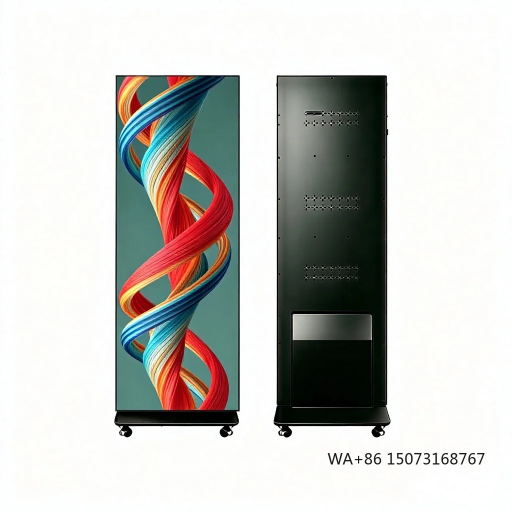 640*1920mm 960*1920mm Factory Price Foldable Full Color LED Digital Signage Screen HDR10 1000cd Brightness Indoor/Outdoor Use
640*1920mm 960*1920mm Factory Price Foldable Full Color LED Digital Signage Screen HDR10 1000cd Brightness Indoor/Outdoor Use