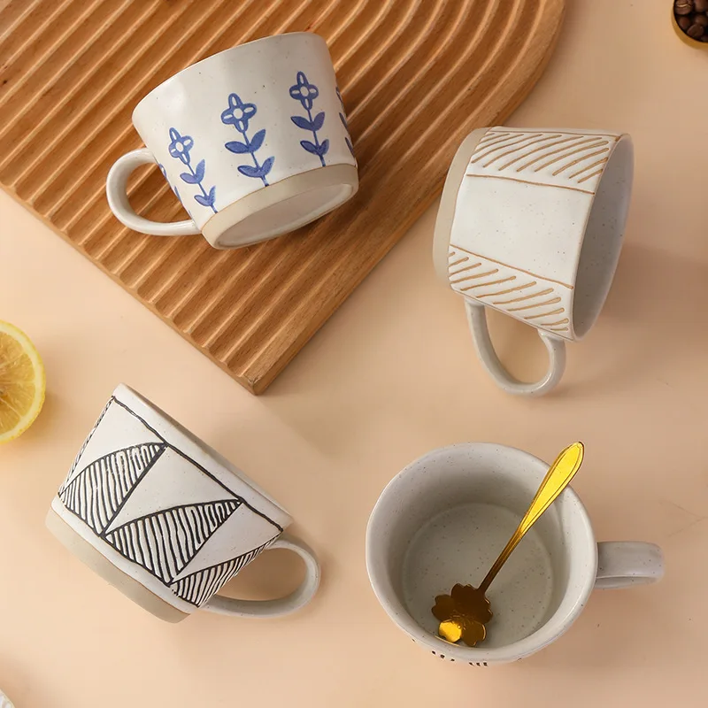 Креативная винтажная керамическая кружка, кофейная чашка ручной работы для пар, домашняя чашка для завтрака с молоком
Креативная винтажная керамическая кружка, кофейная чашка ручной работы для пар, домашняя чашка для завтрака с молоком