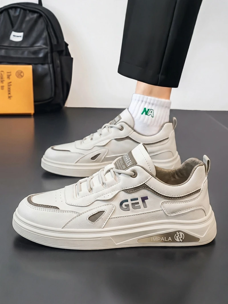 Men's Casual Sport Shoes Breathable Anti-slip Wear-resistant Soft Bottom Trendy Summer Slip-ons Comfortable Leather Sneakers
Men's Casual Sport Shoes Breathable Anti-slip Wear-resistant Soft Bottom Trendy Summer Slip-ons Comfortable Leather Sneakers