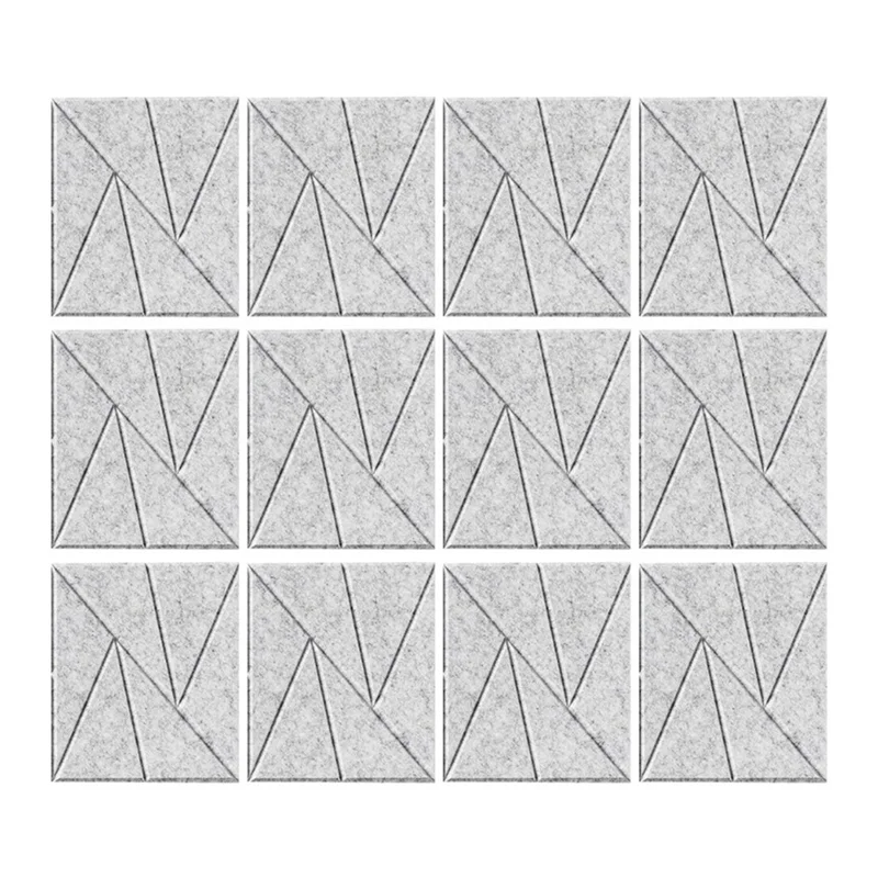 ABJM-12 Pack Self Adhesive Acoustic Panels 11.8Inch X 11.8Inch Sound Proof Foam Panels (Silver Gray)
ABJM-12 Pack Self Adhesive Acoustic Panels 11.8Inch X 11.8Inch Sound Proof Foam Panels (Silver Gray)