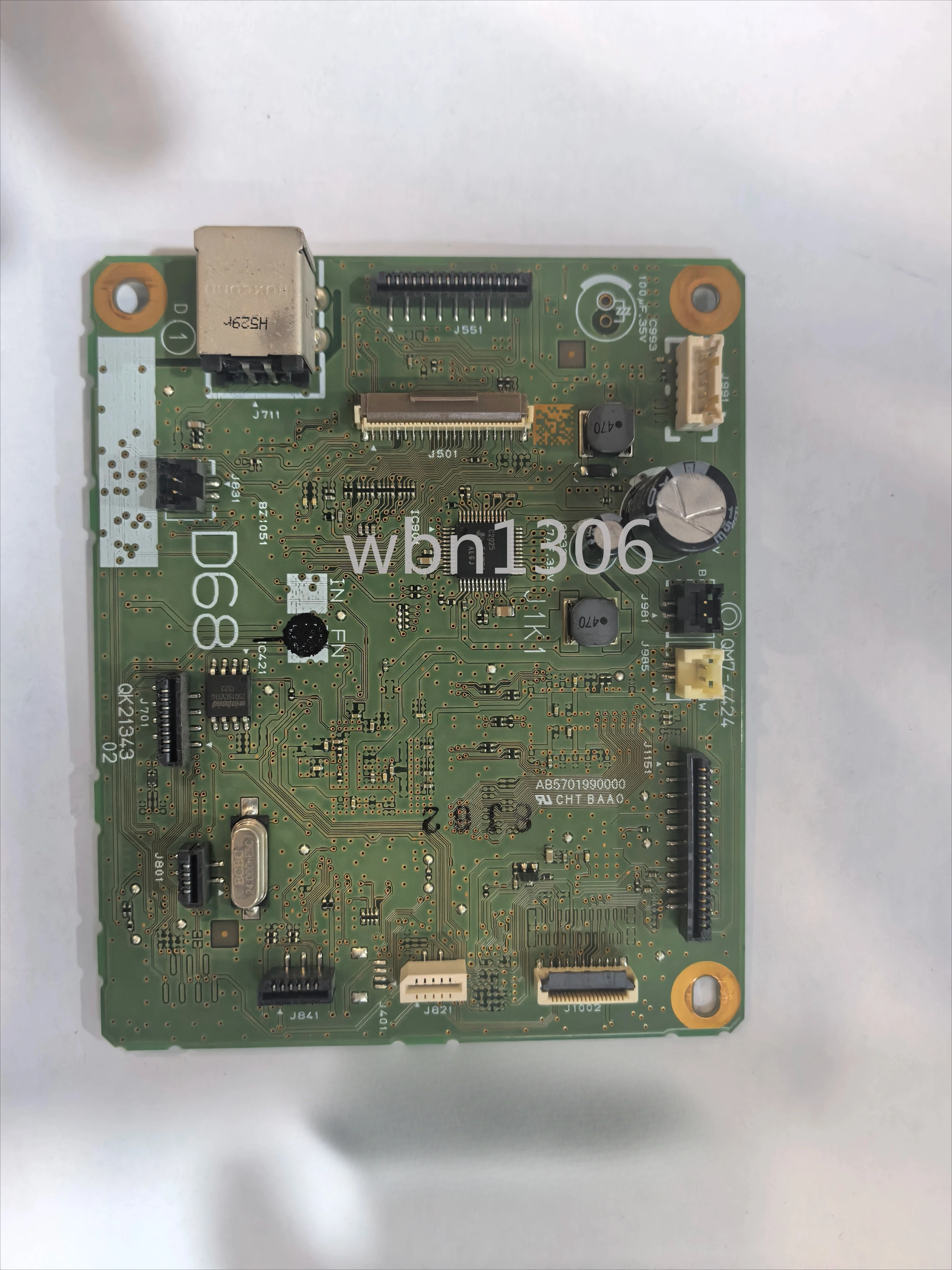 QM7-4424 Подходит для MG5580 MG5780, основная плата принтера, оригинальные детали для разборки
QM7-4424 Подходит для MG5580 MG5780, основная плата принтера, оригинальные детали для разборки