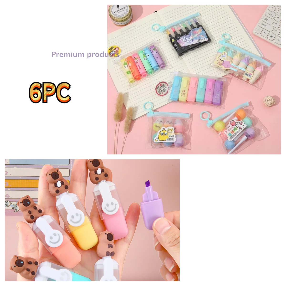 6 шт., набор милых хайлайтеров для мороженого, мини-маркеры, детские канцелярские принадлежности, инструменты для рисования студентов, школьные принадлежности, новинка
6 шт., набор милых хайлайтеров для мороженого, мини-маркеры, детские канцелярские принадлежности, инструменты для рисования студентов, школьные принадлежности, новинка