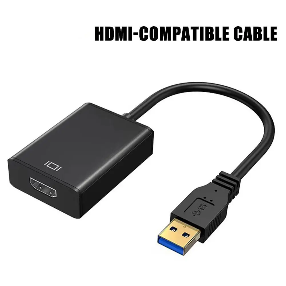Адаптер с USB 3,0 на HDMI-совместимый, мультидисплей, адаптер высокой четкости с аудиовыходом, конвертер для ПК, ноутбука, проектора
Адаптер с USB 3,0 на HDMI-совместимый, мультидисплей, адаптер высокой четкости с аудиовыходом, конвертер для ПК, ноутбука, проектора