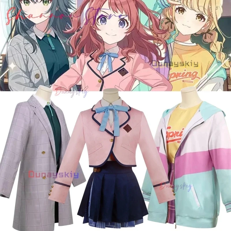 ❤️❤️❤️Anime Gakuen IDOLM@STER Fujita Kotone Cos Hanami Saki JK School Uniform Dress Tsukimura Temari Wigs Headwear Rolepla❤️⭐️❤️
❤️❤️❤️Anime Gakuen IDOLM@STER Fujita Kotone Cos Hanami Saki JK School Uniform Dress Tsukimura Temari Wigs Headwear Rolepla❤️⭐️❤️