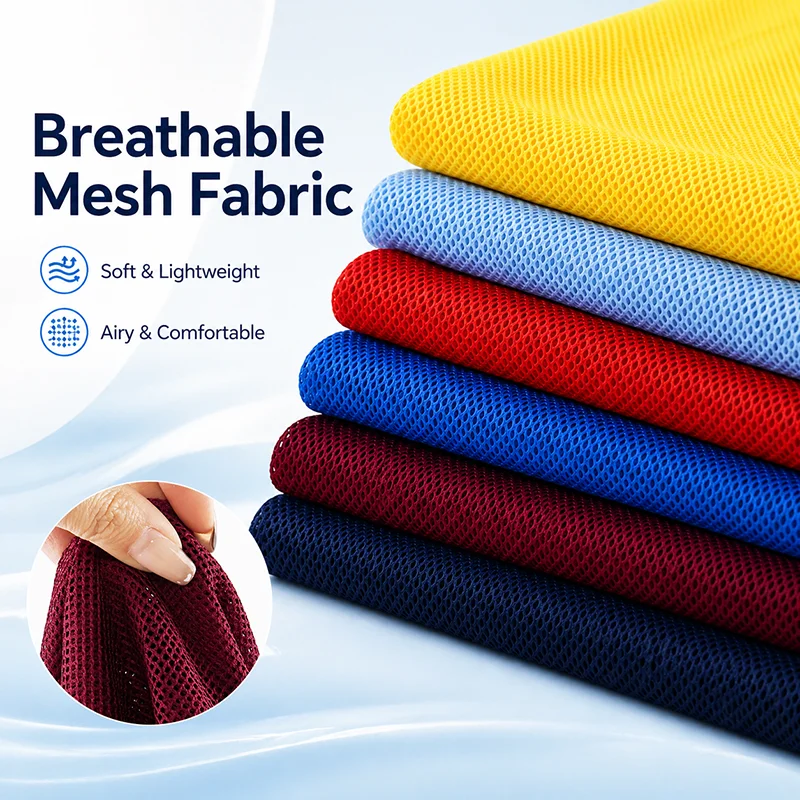 100/200x155cm Color Mesh Fabric Bags Shorts Net Fabrics Soft Breathable Cloth Sportswear Knitted Lining Cloths Crafts Material
100/200x155cm Color Mesh Fabric Bags Shorts Net Fabrics Soft Breathable Cloth Sportswear Knitted Lining Cloths Crafts Material