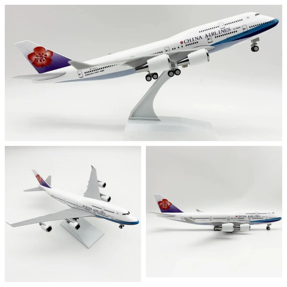 30cm Airplane Diecast B747 China Airways Resin Model Planes 1/250 Scale Aircraft With Landing Gear Toys For Boys Collection Gift
30cm Airplane Diecast B747 China Airways Resin Model Planes 1/250 Scale Aircraft With Landing Gear Toys For Boys Collection Gift