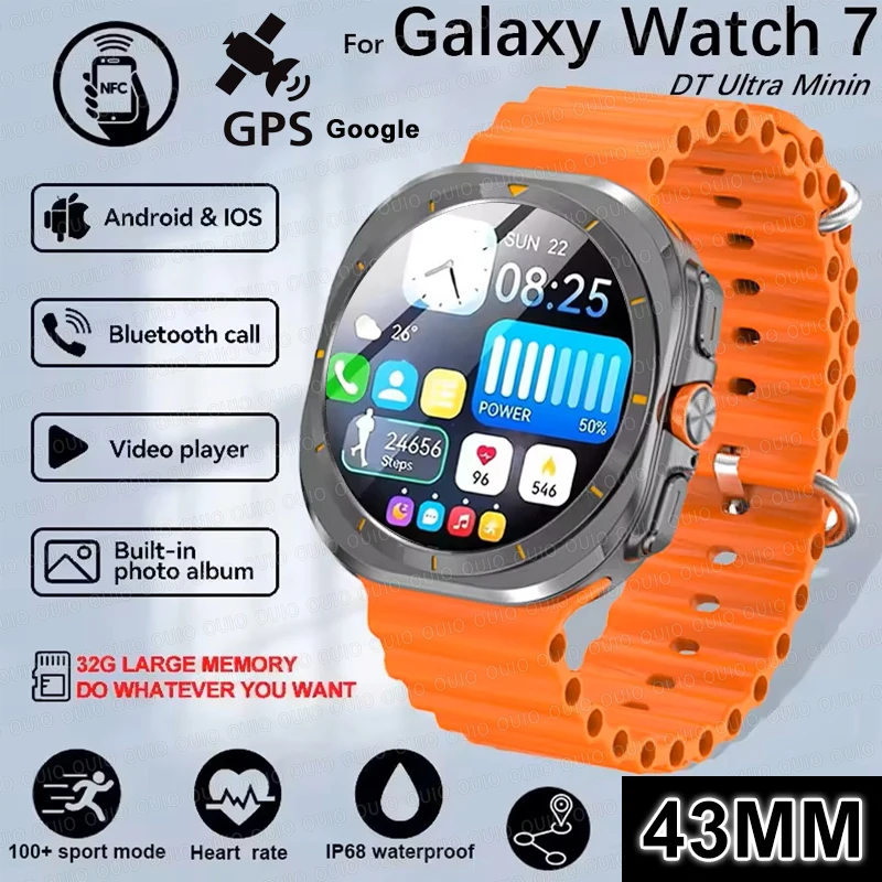 Новинка 2025 года для Galaxy 7 Ultra mini AI SmartWatch Встроенный магазин приложений Обмен сети GPS Bluetooth вызов пульсометр Смарт-часы для мужчин
Новинка 2025 года для Galaxy 7 Ultra mini AI SmartWatch Встроенный магазин приложений Обмен сети GPS Bluetooth вызов пульсометр Смарт-часы для мужчин