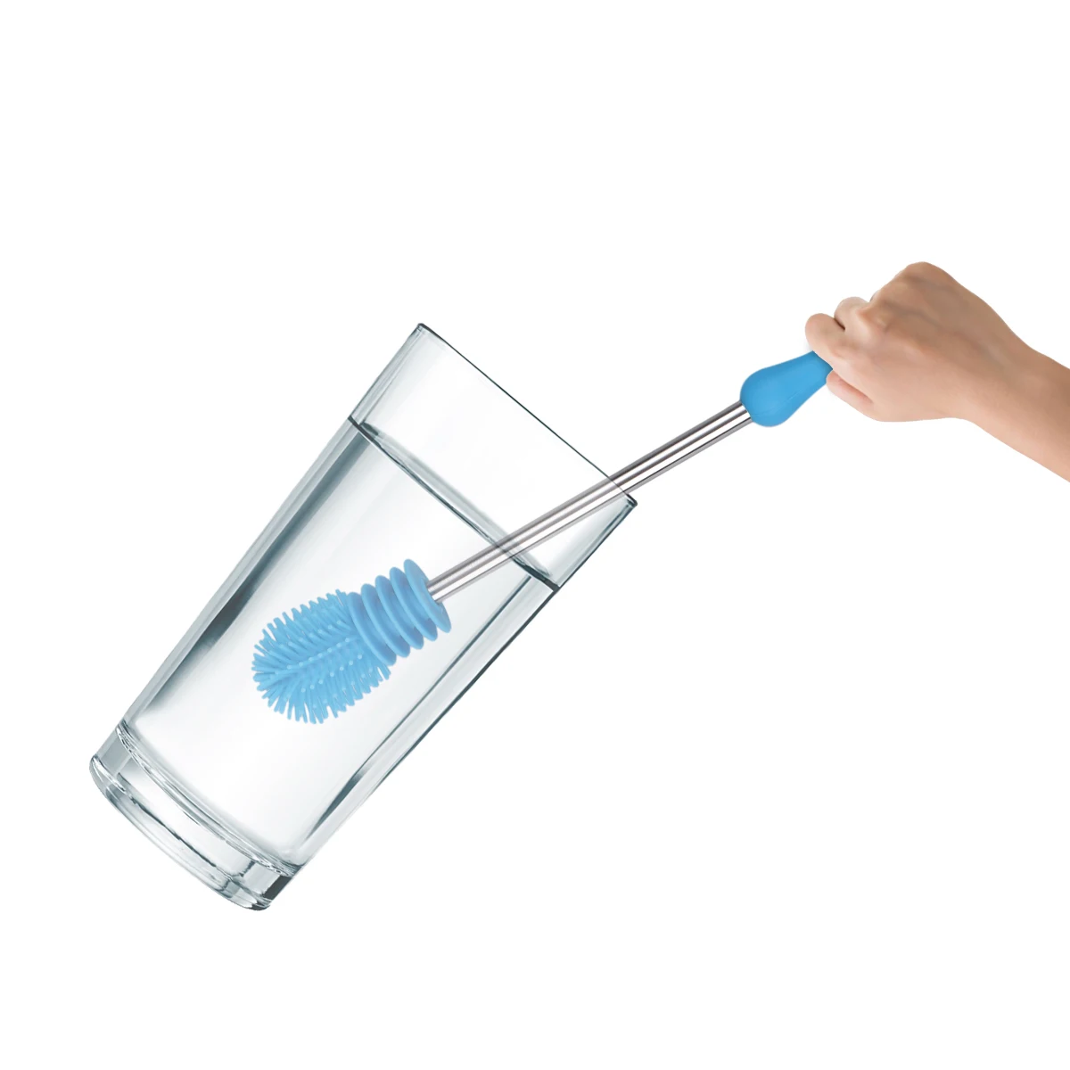 Long Handle Feeding Bottle Cleaning Brush Glass Cup Brush Bottle Water Mug Brush for Home Kitchen (Blue)
Long Handle Feeding Bottle Cleaning Brush Glass Cup Brush Bottle Water Mug Brush for Home Kitchen (Blue)