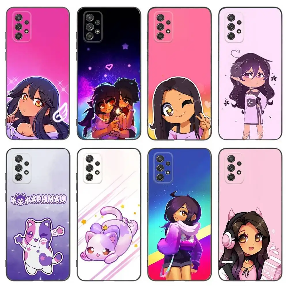 A-Aphmau Meow Anime Cats Phone Case For Samsung Galaxy A13,A21s,A22,A31,A32,A52,A53,A71,A80,Soft Black Shell
A-Aphmau Meow Anime Cats Phone Case For Samsung Galaxy A13,A21s,A22,A31,A32,A52,A53,A71,A80,Soft Black Shell