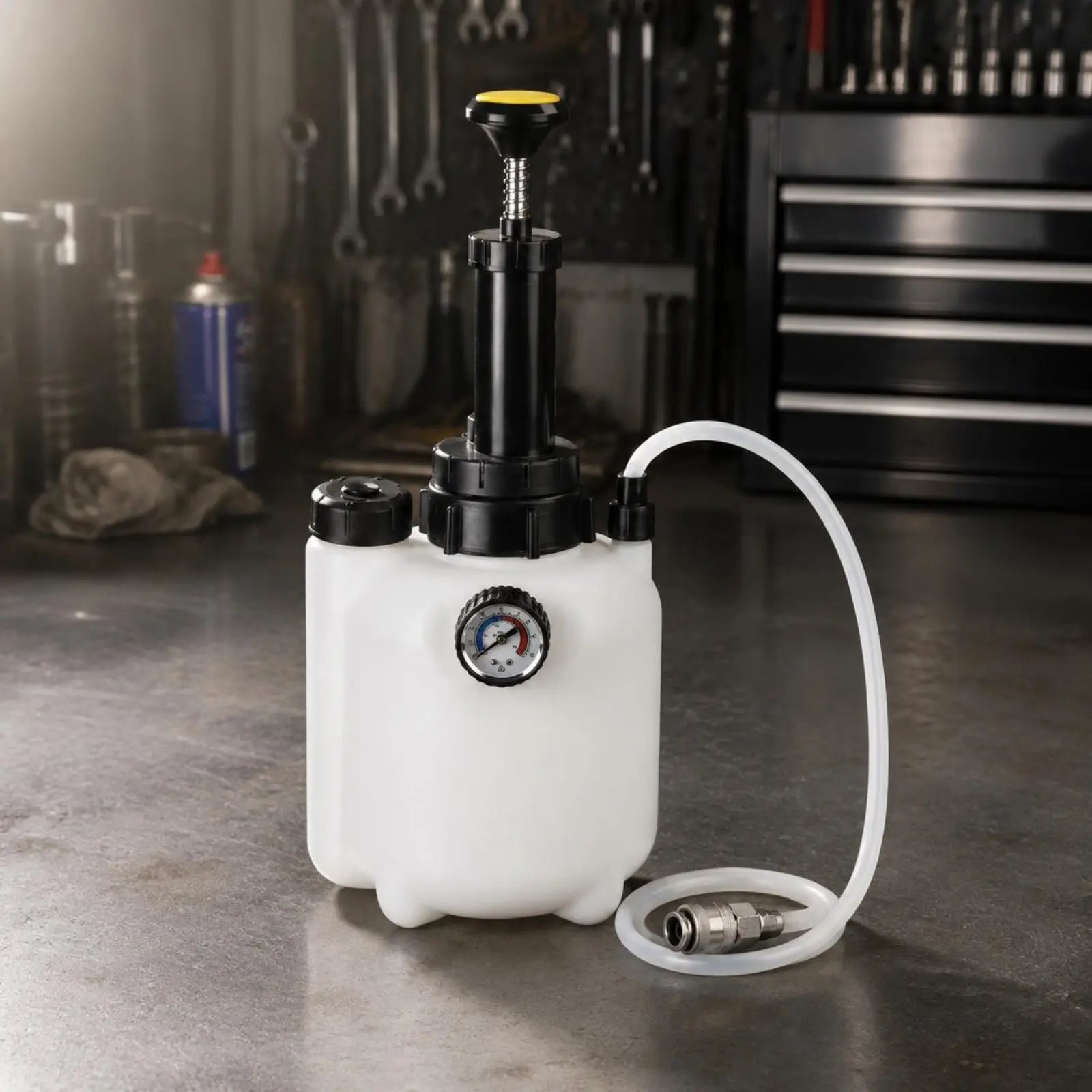 3L Brake Fluid Changer Pressure Gauge Manual Brake Fluid Exchanger Auto Repair Tool Air Release without Cost for Mechanics
3L Brake Fluid Changer Pressure Gauge Manual Brake Fluid Exchanger Auto Repair Tool Air Release without Cost for Mechanics