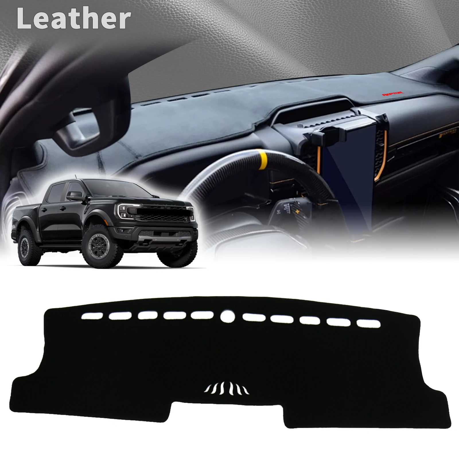 for Ford Everest Ranger 2022-2026 Wildtrak Raptor T9 Accessories Dashmat Protective Carpet Dashboard Cover Pad DashMat Sunshade
for Ford Everest Ranger 2022-2026 Wildtrak Raptor T9 Accessories Dashmat Protective Carpet Dashboard Cover Pad DashMat Sunshade