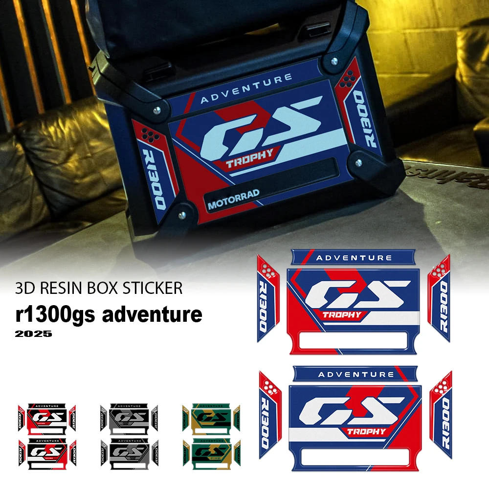 GS 1300 ADV Motorcycle Accessories Suitcase Stickers Protective 3D Decal for R 1300 GS ADV R1300GS Adventure 2024-
GS 1300 ADV Motorcycle Accessories Suitcase Stickers Protective 3D Decal for R 1300 GS ADV R1300GS Adventure 2024-