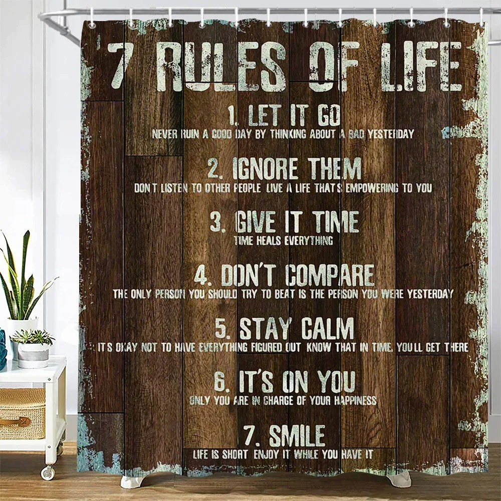 Vintage Style Retro Wood Door Wall Hanging Shower Curtain Bathroom Bath Waterproof Decor Multi-size Geometric Shower Curtains
Vintage Style Retro Wood Door Wall Hanging Shower Curtain Bathroom Bath Waterproof Decor Multi-size Geometric Shower Curtains