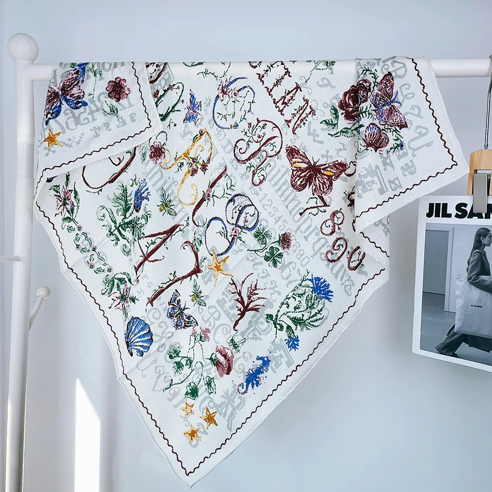 Квадратный шелковый шарф, женский саржевый шарф, роскошные дизайнерские шали, украшение для головы, волос, шеи, рождественский подарок для влюбленных
Квадратный шелковый шарф, женский саржевый шарф, роскошные дизайнерские шали, украшение для головы, волос, шеи, рождественский подарок для влюбленных