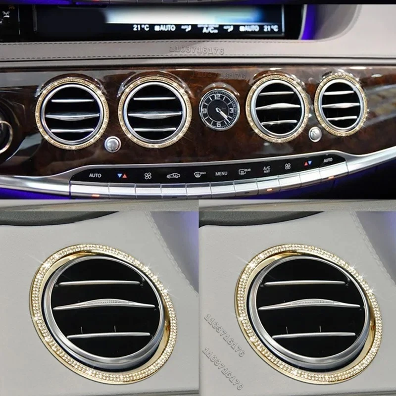 For Mercedes-Benz S Class W222 14-2020 6pcs Crystal Style Center Front Air Outlet Ring Trim Cover
For Mercedes-Benz S Class W222 14-2020 6pcs Crystal Style Center Front Air Outlet Ring Trim Cover
