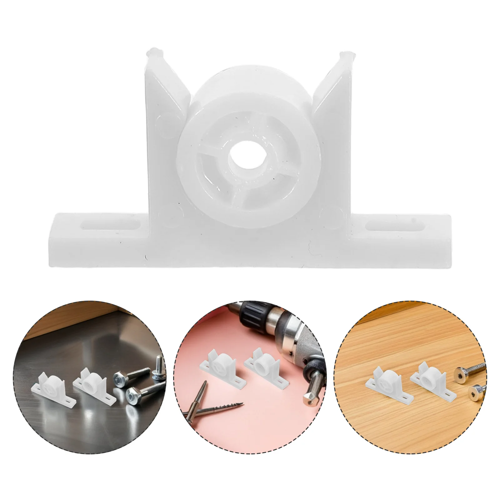 30Sets Plastic Cabinet Door Catch Sturdy False Front Drawer Clips with Screws Easy Install Cupboard Push Latch for Kitchen
30Sets Plastic Cabinet Door Catch Sturdy False Front Drawer Clips with Screws Easy Install Cupboard Push Latch for Kitchen