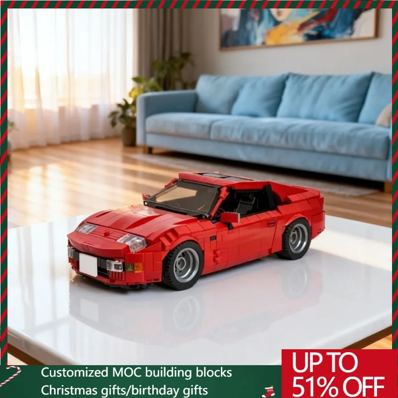 1462 PCS 1:14 Scale Nissed 300ZX Classic Supercar Static Version Racing Model DIY Creative Ideas Child Toy Assembly Puzzle Gift
1462 PCS 1:14 Scale Nissed 300ZX Classic Supercar Static Version Racing Model DIY Creative Ideas Child Toy Assembly Puzzle Gift