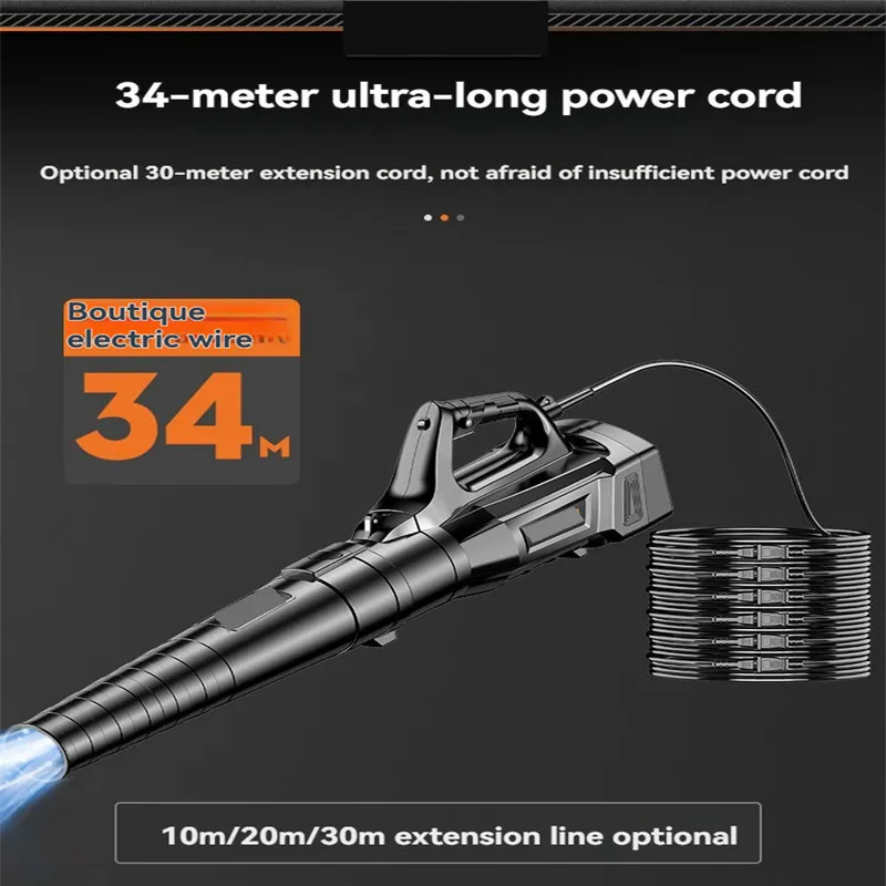 Storm Gun Wireless Dust and Snow Blowing Machine Rechargeable Blower Strong Blowing Machine High Power Industrial Dust Collector
Storm Gun Wireless Dust and Snow Blowing Machine Rechargeable Blower Strong Blowing Machine High Power Industrial Dust Collector