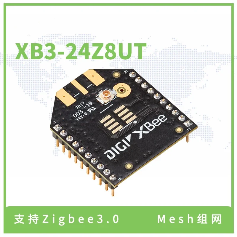 XB3-24Z8UT En stock! Digi XBee3 – ZigBee 3.0 2.4 Ghz 3.0, 10 pièces, compatible bluetooth XB3-24Z8ST, U.FL Ant, TH MT
XB3-24Z8UT En stock! Digi XBee3 – ZigBee 3.0 2.4 Ghz 3.0, 10 pièces, compatible bluetooth XB3-24Z8ST, U.FL Ant, TH MT
