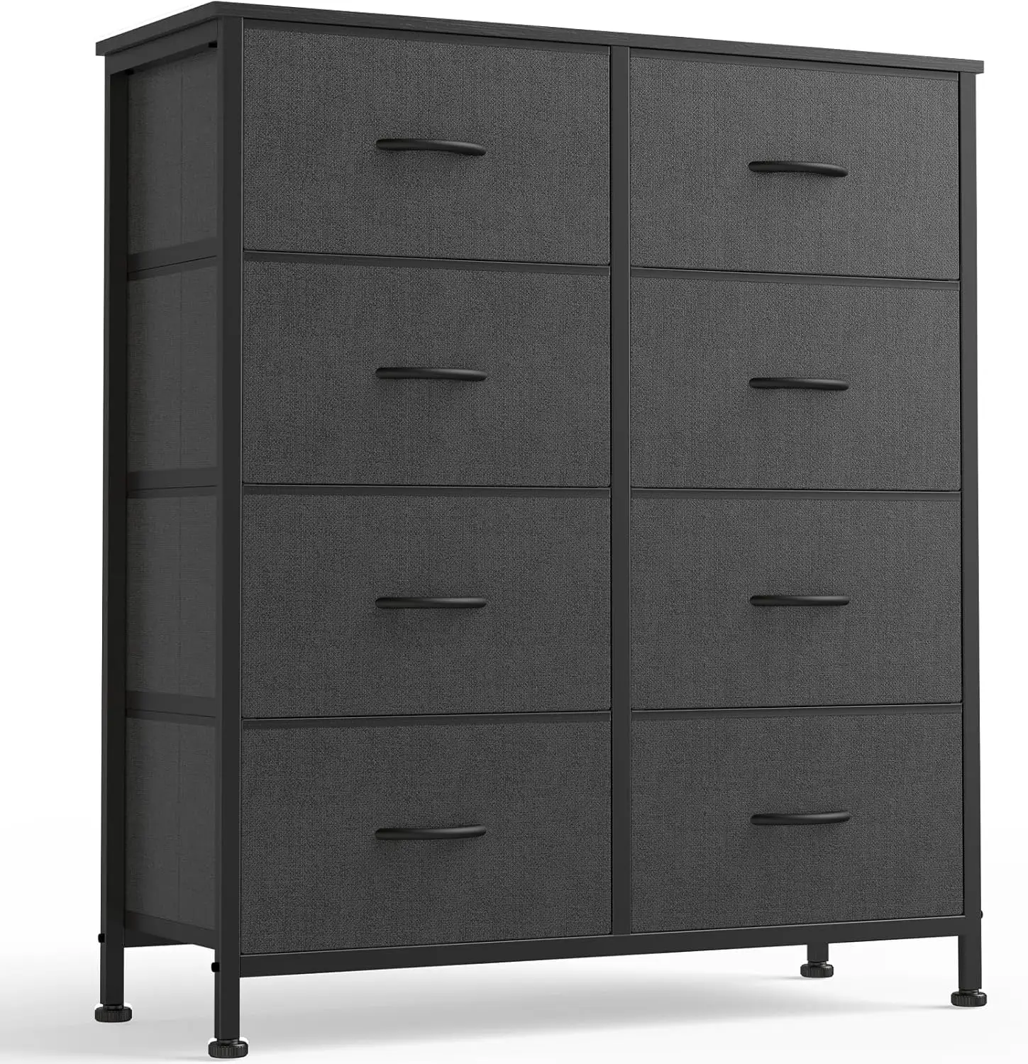 8 Drawer Storage Dresser with Wood Top - Wide Fabric Chest Organizer for Bedroom, Closet, Living Room,Tower Cabinet, TV Stand
8 Drawer Storage Dresser with Wood Top - Wide Fabric Chest Organizer for Bedroom, Closet, Living Room,Tower Cabinet, TV Stand