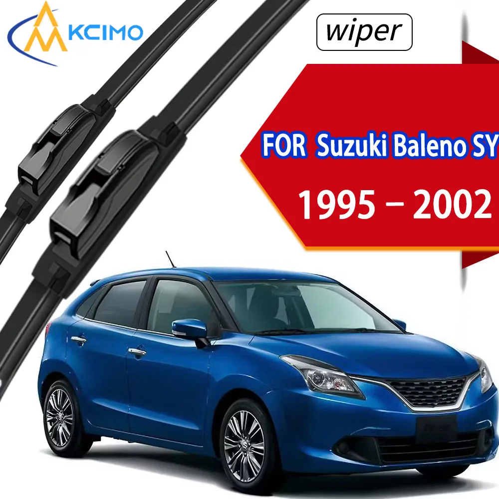 2Pcs Front Wiper Blades for Suzuki Baleno SY 1995–2002, Premium Anti-Aging Rubber for Long Service Life
2Pcs Front Wiper Blades for Suzuki Baleno SY 1995–2002, Premium Anti-Aging Rubber for Long Service Life