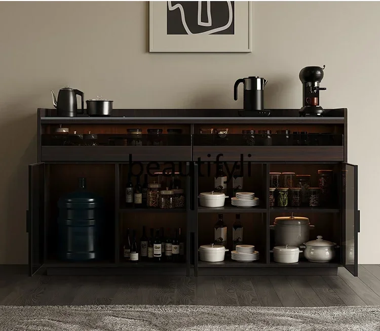 Rock slab dining side tea bar machine integrated living room intelligent tea cabinet solid wood wine cabinet
Rock slab dining side tea bar machine integrated living room intelligent tea cabinet solid wood wine cabinet