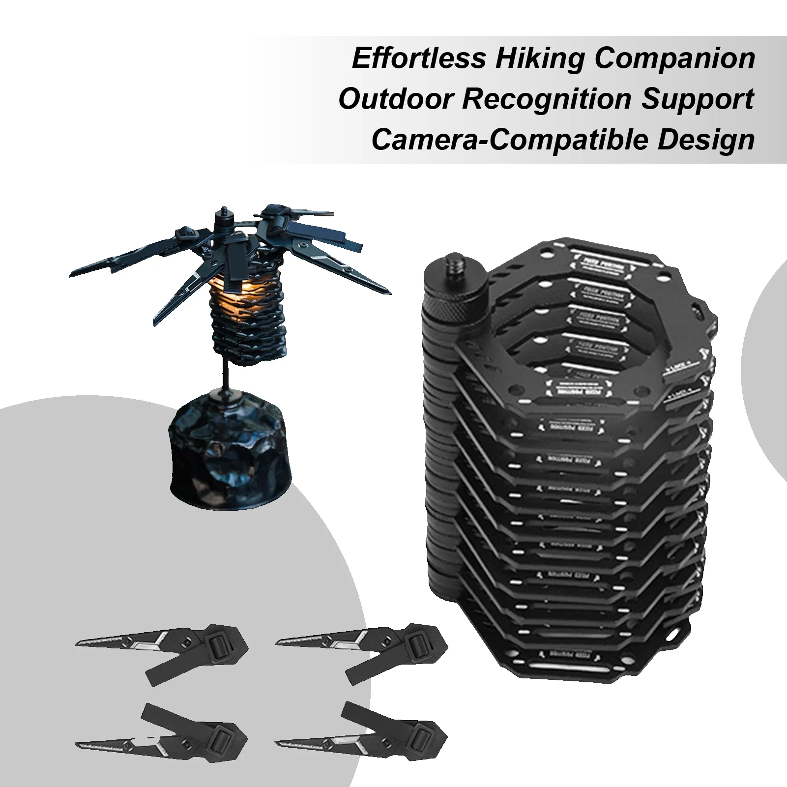 LED Light Stand 255g 360 Degree Rotating Aluminum Alloy Accessories Camping Lantern Stand For Lawn Park Garden Outside Patio
LED Light Stand 255g 360 Degree Rotating Aluminum Alloy Accessories Camping Lantern Stand For Lawn Park Garden Outside Patio