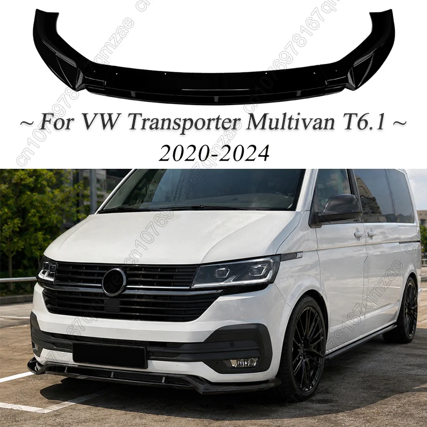 For VW Volkswagen Transporter Multivan T6.1 2020-2024 3Pcs Front Lip Spoiler ABS Gloss Black Bumper Splitter Body Kits
For VW Volkswagen Transporter Multivan T6.1 2020-2024 3Pcs Front Lip Spoiler ABS Gloss Black Bumper Splitter Body Kits