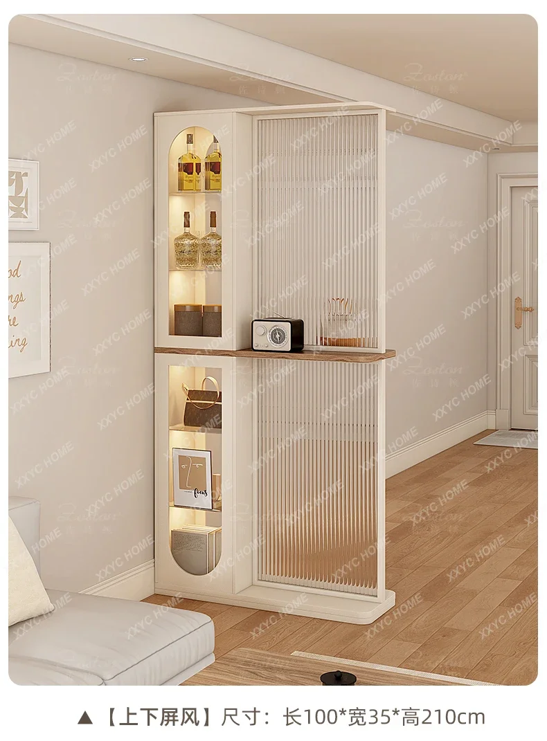 XX screen partition living room new entrance foyer cabinet solid wood storage cabinet double-sided sofa blocking cabinet
XX screen partition living room new entrance foyer cabinet solid wood storage cabinet double-sided sofa blocking cabinet