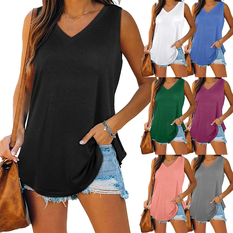 Summer New Fashion Women's Short Sleeved V-Neck Tops Casual Solid Color Blouses Tops Soft and Comfortable Loose Tee Shirt
Summer New Fashion Women's Short Sleeved V-Neck Tops Casual Solid Color Blouses Tops Soft and Comfortable Loose Tee Shirt