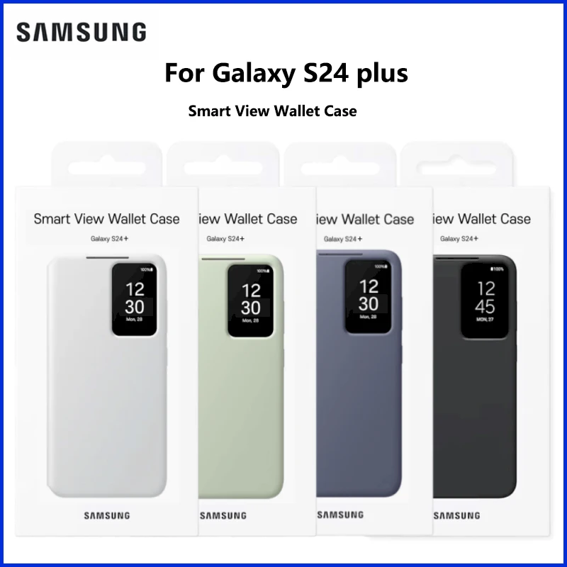 Оригинальный чехол-кошелек Smart View EF-ZS926 для Samsung Galaxy S24+ Smart View Flip Case с защитой от падений
Оригинальный чехол-кошелек Smart View EF-ZS926 для Samsung Galaxy S24+ Smart View Flip Case с защитой от падений