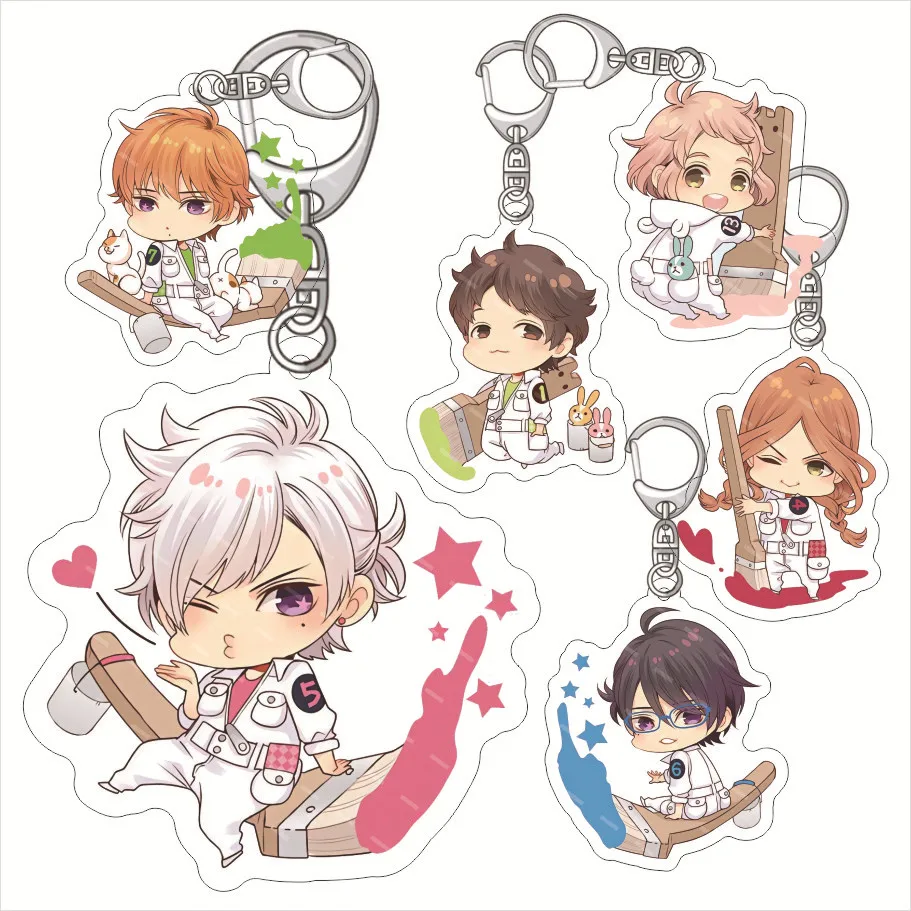 Brothers Conflict Anime Acrylic Keychain Lovely Catoon Bag Charms Pendant Friends Gift Fan Fun Key Chain Souvenir Creative Cute
Brothers Conflict Anime Acrylic Keychain Lovely Catoon Bag Charms Pendant Friends Gift Fan Fun Key Chain Souvenir Creative Cute