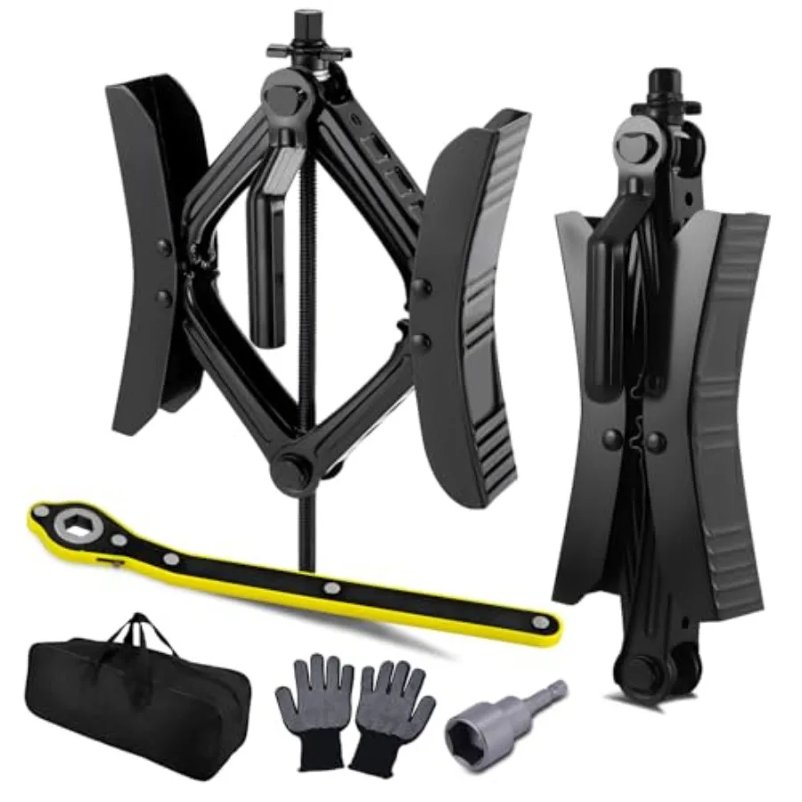 Camper Wheel Chock Stabilizer 2 Sets Heavy Duty X-Shaped RV Stabilizer Wheel Chock Accessories with Wrench Anti-Move Tire Wheel
Camper Wheel Chock Stabilizer 2 Sets Heavy Duty X-Shaped RV Stabilizer Wheel Chock Accessories with Wrench Anti-Move Tire Wheel