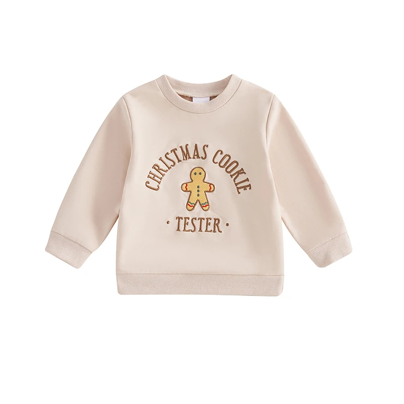 Baby Girl Boy Christmas Sweatshirt Letter Embroidery Long Sleeve Pullovers Autumn Tops Toddler Cute Fall Clothes Outfit 6M-5T
Baby Girl Boy Christmas Sweatshirt Letter Embroidery Long Sleeve Pullovers Autumn Tops Toddler Cute Fall Clothes Outfit 6M-5T