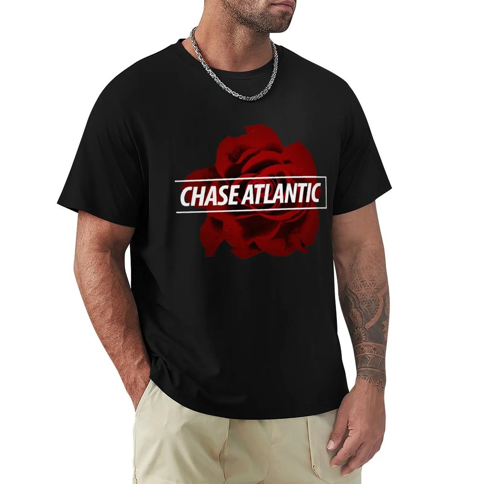 Chase Atlantic Merch Reveal The Secret Chase Atlantic Rose Logo T-Shirt Outdoor Sports Short Sleeve Top
Chase Atlantic Merch Reveal The Secret Chase Atlantic Rose Logo T-Shirt Outdoor Sports Short Sleeve Top