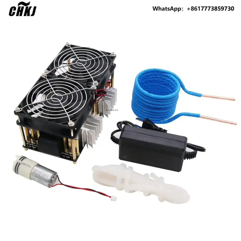 ZVS Induction Heater High Frequency 1800W Finished Main Board + Heating Coil + Power Supply
ZVS Induction Heater High Frequency 1800W Finished Main Board + Heating Coil + Power Supply
